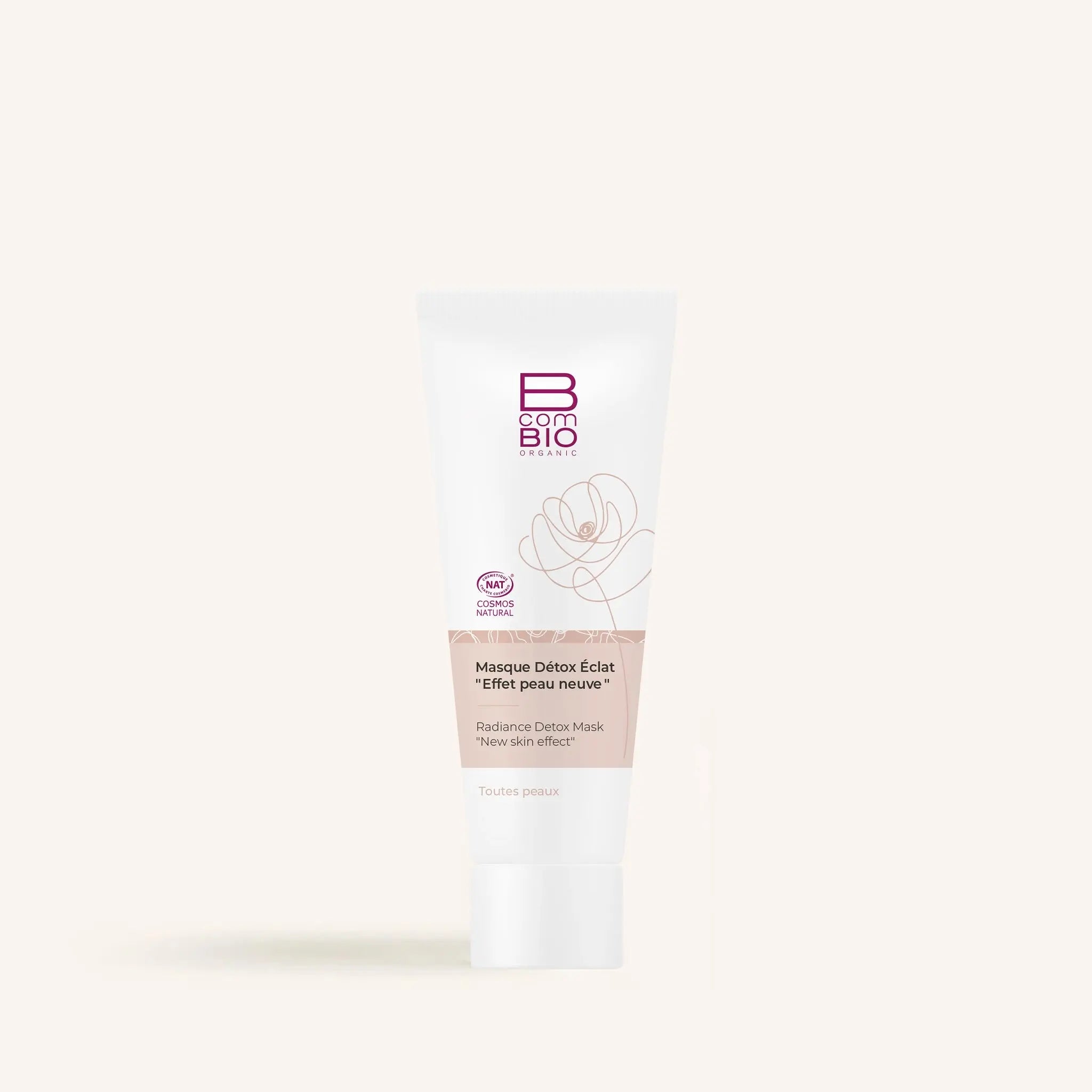Masque Détox Éclat "Effet peau neuve" BcomBIO