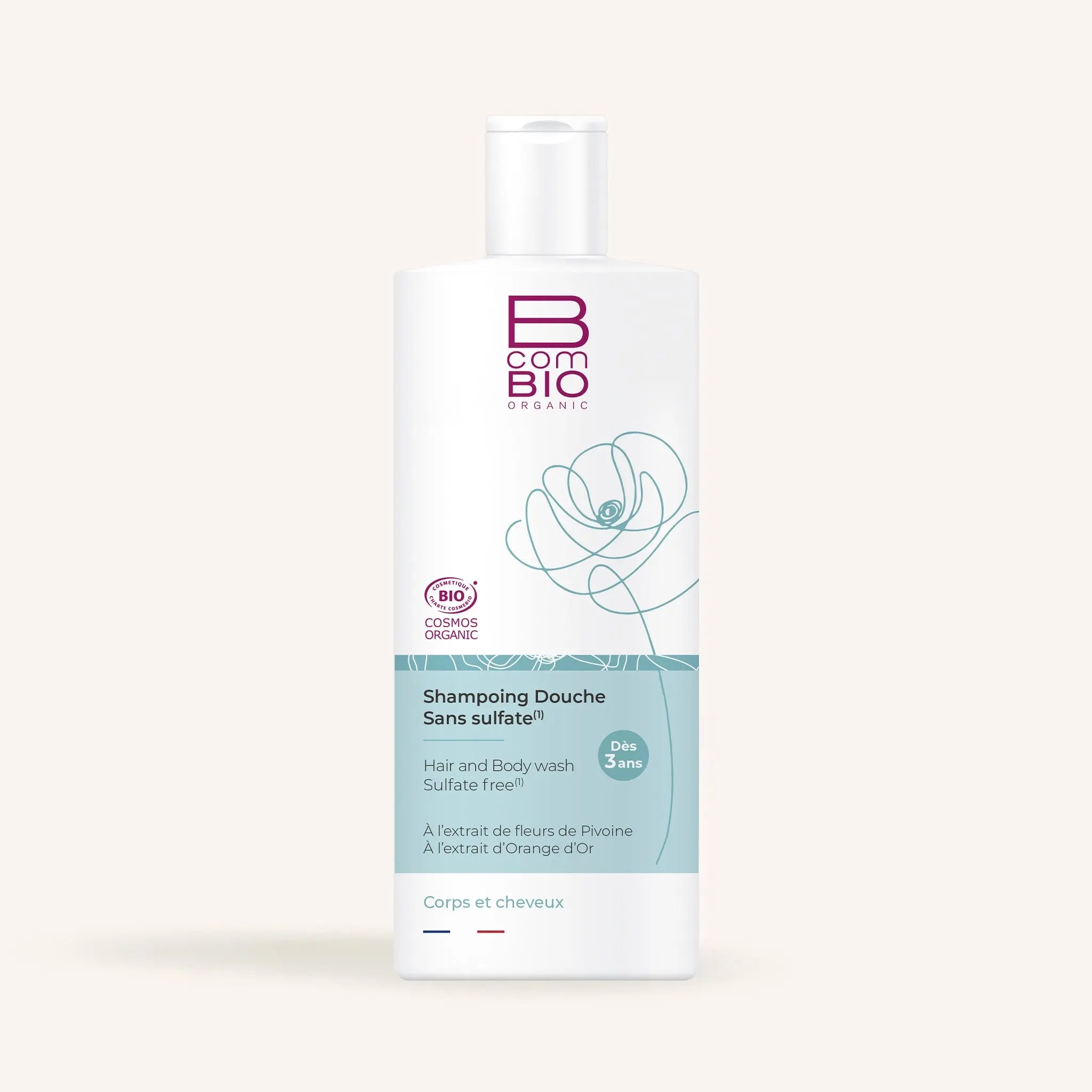 Shampoing Douche Sans Sulfate BcomBIO