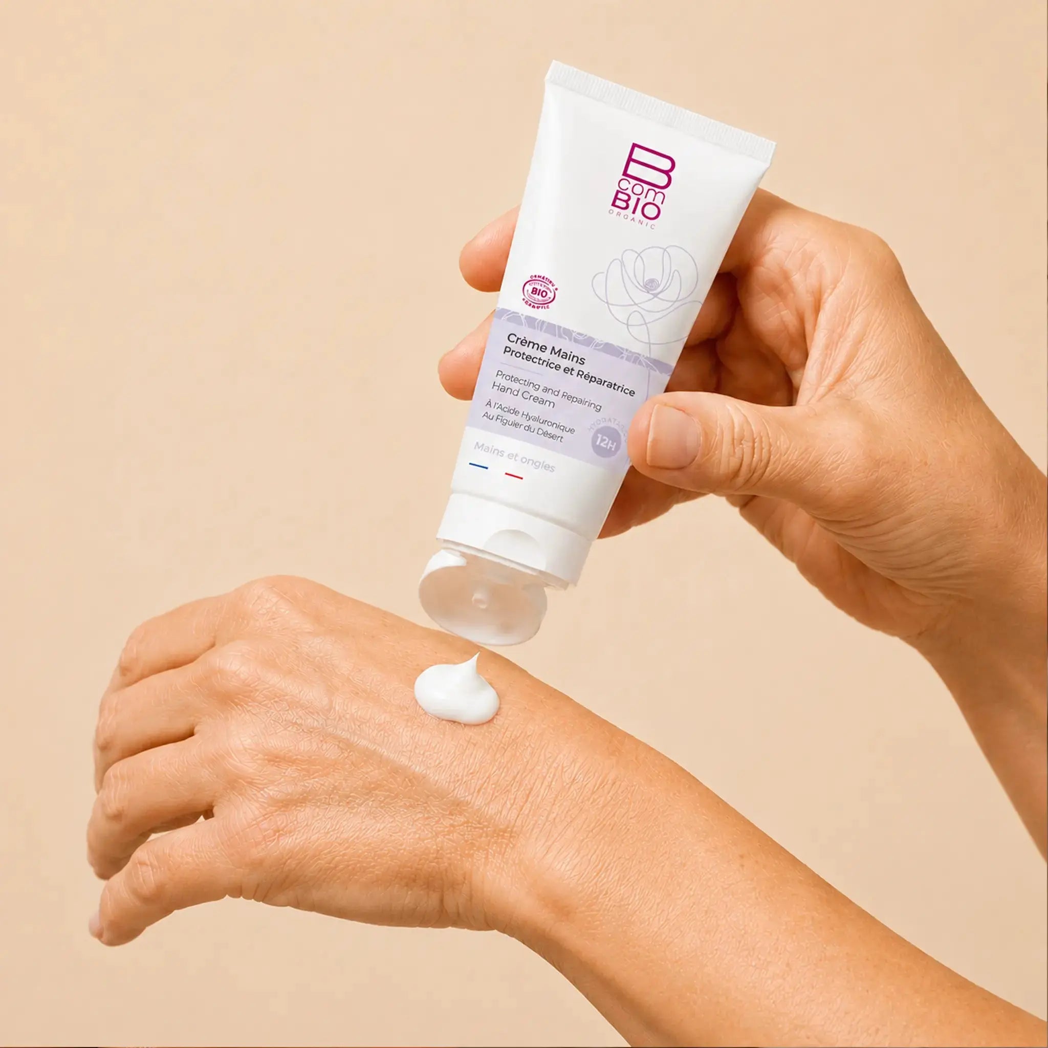 Crème Mains Protectrice et Réparatrice BcomBIO