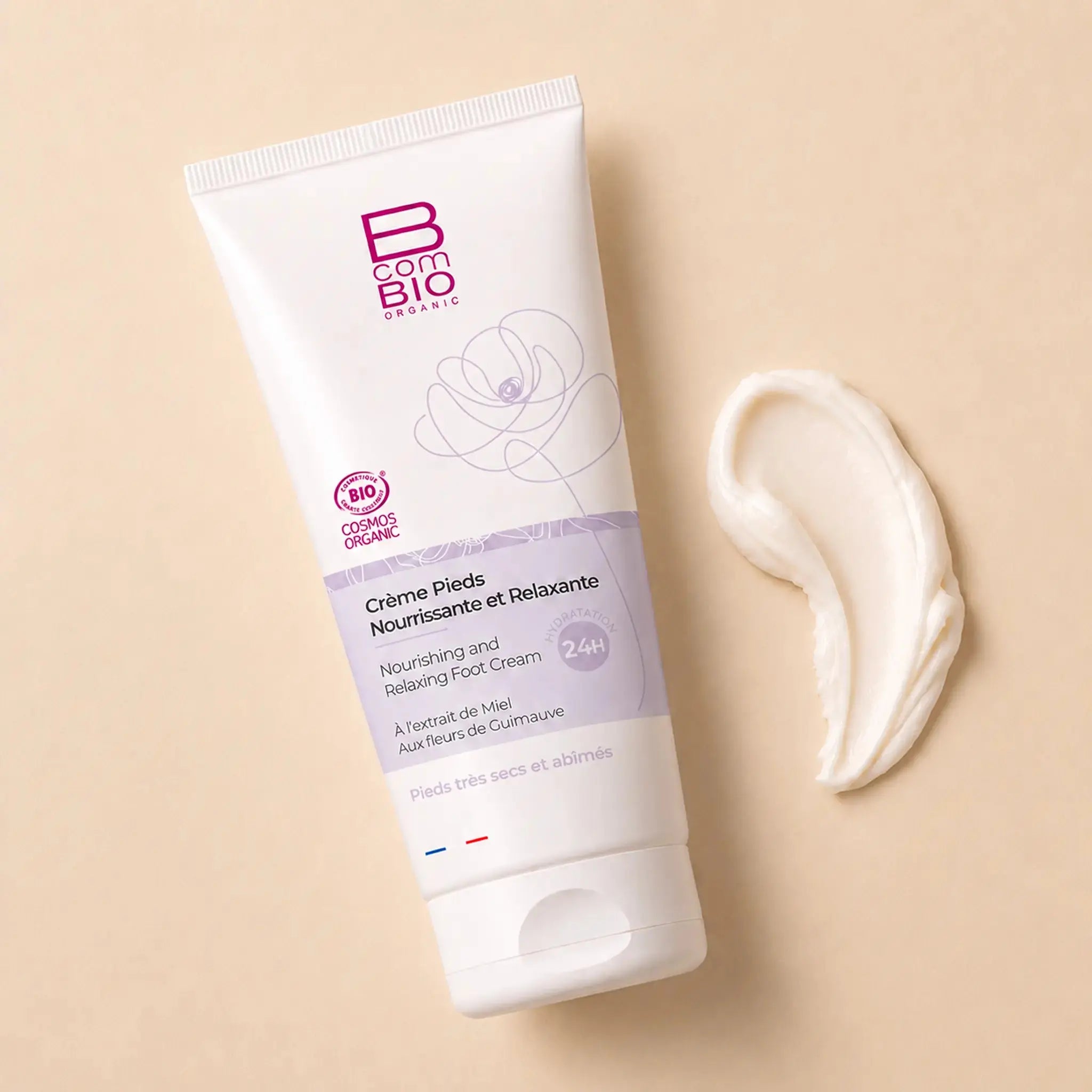 Crème Pieds Nourrissante et Relaxante BcomBIO