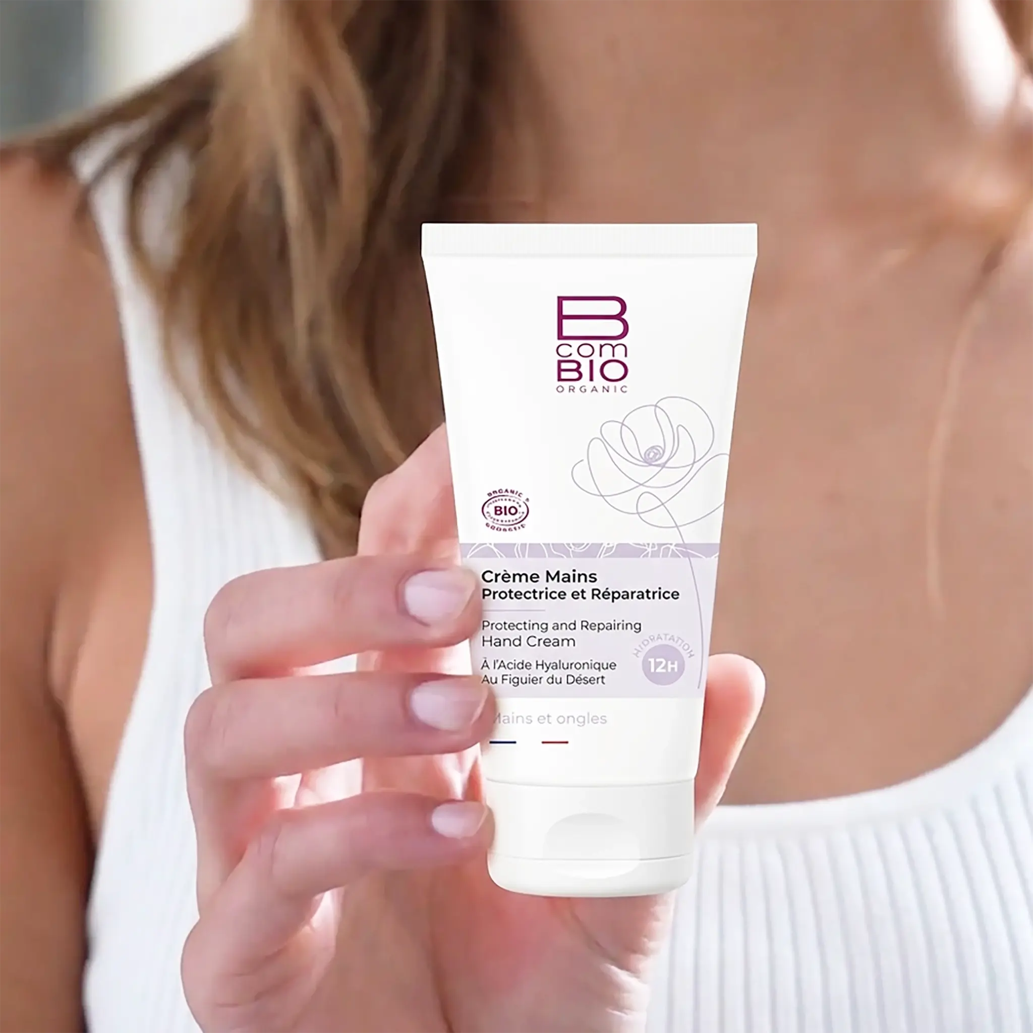 Crème Mains Protectrice et Réparatrice BcomBIO